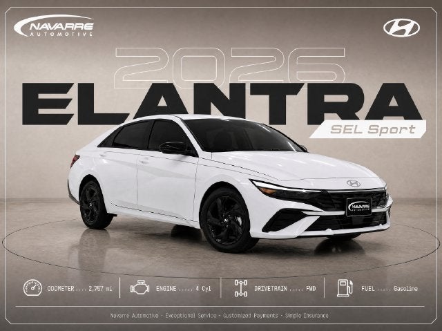 2026 Hyundai Elantra SEL Sport