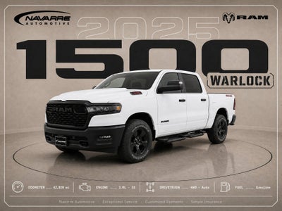 2025 RAM 1500 Warlock Crew Cab 4x4 5'7' Box
