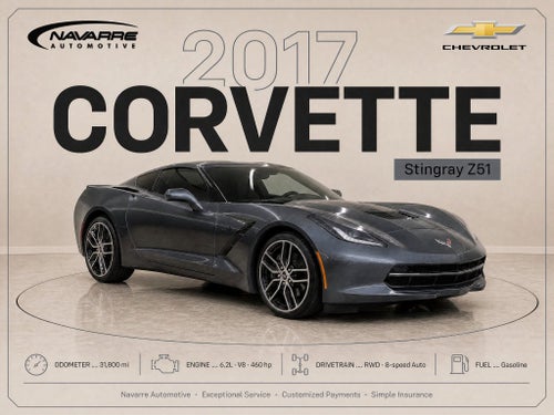 2017 Chevrolet Corvette Stingray Z51
