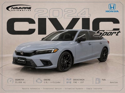 2024 Honda Civic Sedan Sport