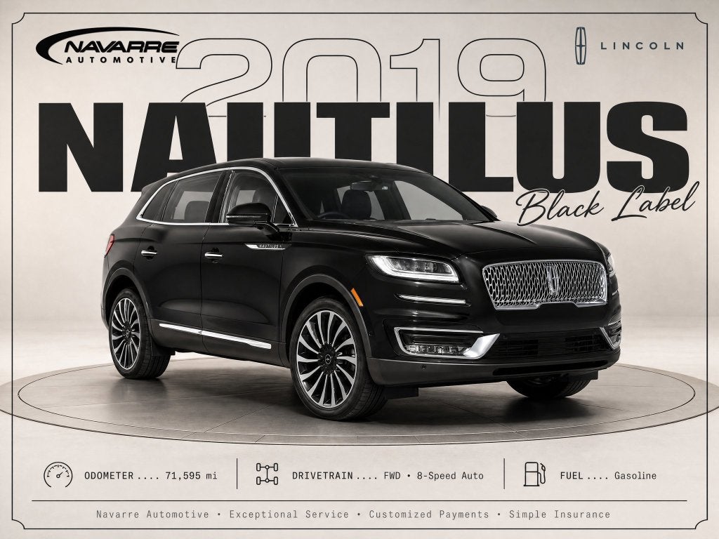 2019 Lincoln Nautilus Black Label