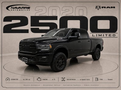 2020 RAM 2500 Limited Crew Cab 4x4 6'4' Box