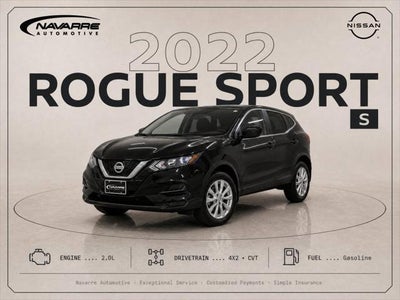 2022 Nissan Rogue Sport S FWD Xtronic CVT