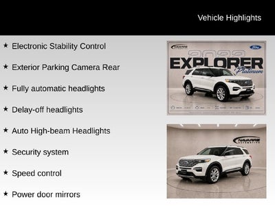 2022 Ford Explorer Platinum