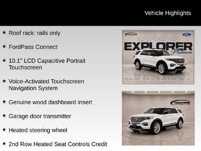 2022 Ford Explorer Platinum