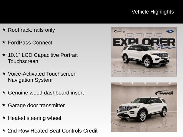 2022 Ford Explorer Platinum