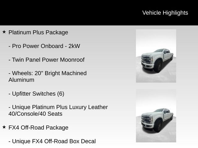 2026 Ford F-250SD Platinum