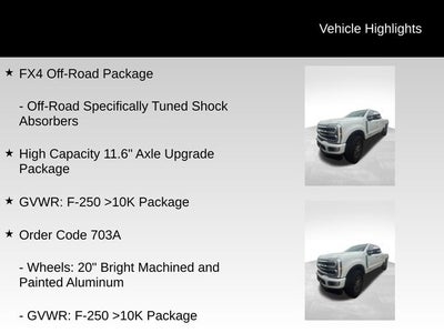 2026 Ford F-250SD Platinum