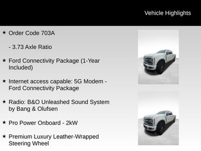 2026 Ford F-250SD Platinum