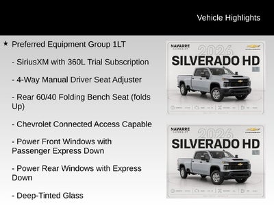 2026 Chevrolet Silverado 2500HD LT