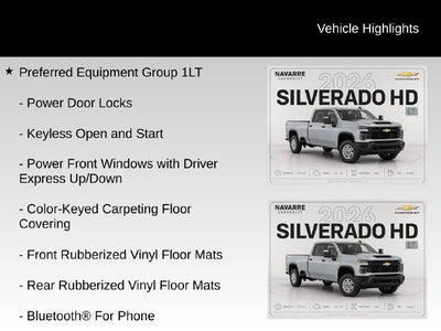 2026 Chevrolet Silverado 2500HD LT