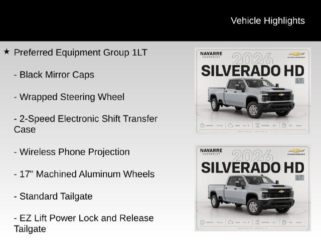 2026 Chevrolet Silverado 2500HD LT