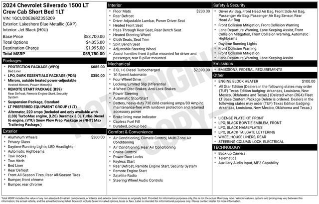 2024 Chevrolet Silverado 1500 LT