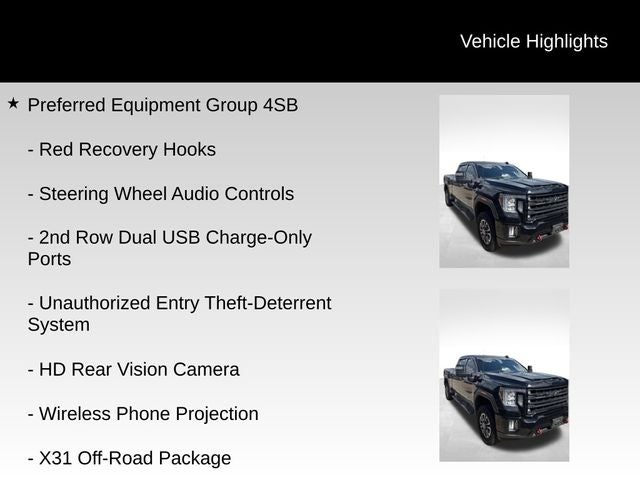 2021 GMC Sierra 2500HD AT4