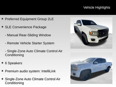 2017 GMC Canyon SLE1