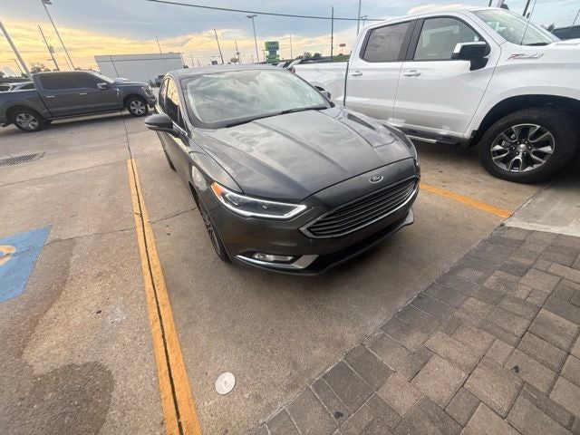 Used 2017 Ford Fusion Titanium with VIN 3FA6P0K93HR287465 for sale in Lake Charles, LA