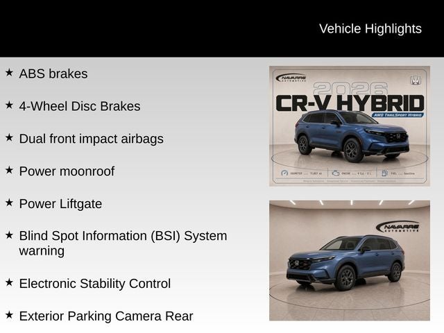 2026 Honda CR-V Hybrid TrailSport