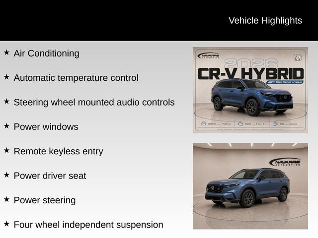 2026 Honda CR-V Hybrid TrailSport