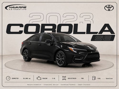 2023 Toyota Corolla SE