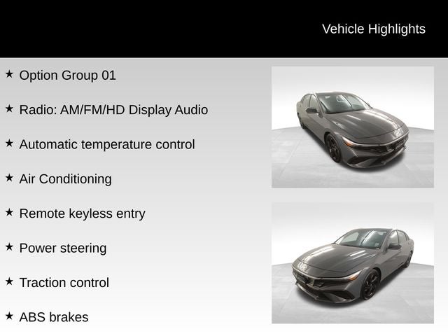 2026 Hyundai Elantra SEL Sport