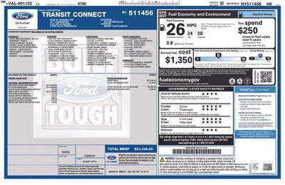 2022 Ford Transit Connect XL