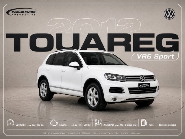 2012 Volkswagen Touareg VR6 FSI Sport