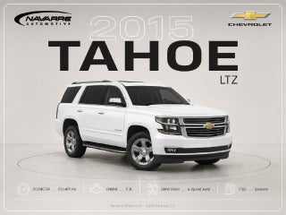 2015 Chevrolet Tahoe LTZ