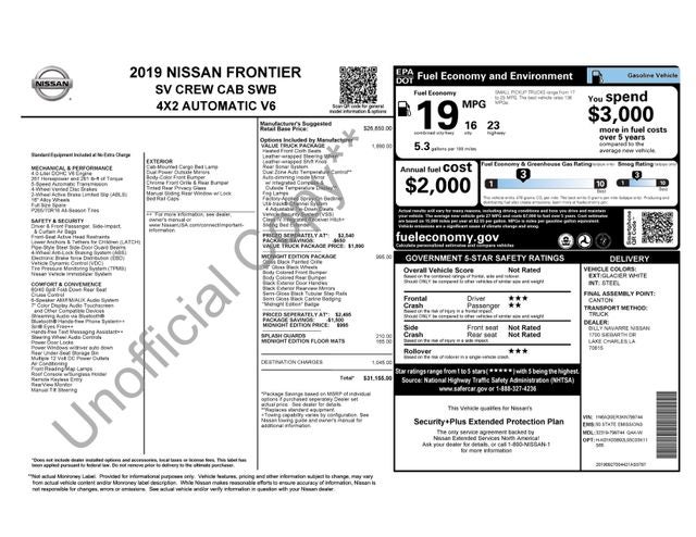 2019 Nissan Frontier SV