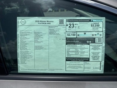 2026 Nissan Murano Platinum