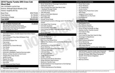 2018 Toyota Tundra SR5