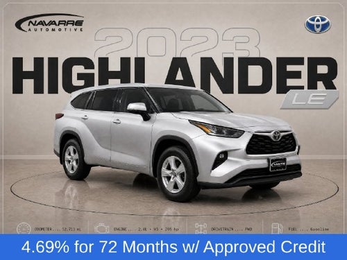2023 Toyota Highlander LE