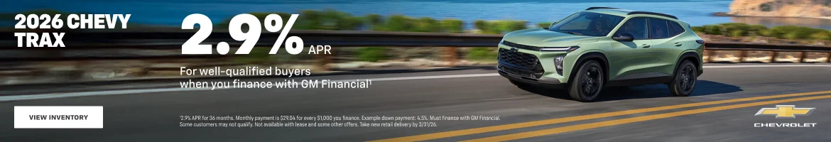 2026 CHEVY TRAX